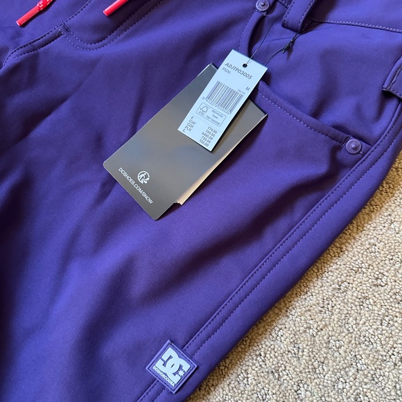 Womens DC Snow pants, Purple Size Medium - Picture 2 of 9